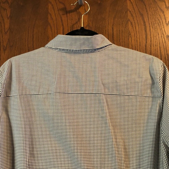 SWEET ‘FOXCROFT’ BLK/WHITE CHECKS RUFFLED BLOUSE-EUC! - Picture 7 of 9